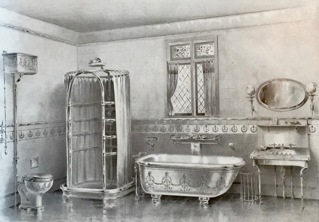 The Modern Bathroom circa 1899 - "Empire" Design from Shanks & Co Ltd