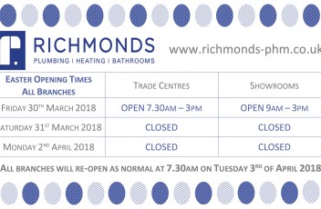 EASTER 2018 Opening Hours TWITTER POSTER