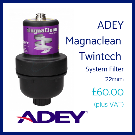 ADEY Magnaclean Twintech 22mm System Filter