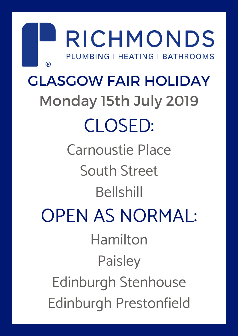 Holiday Notice Glasgow