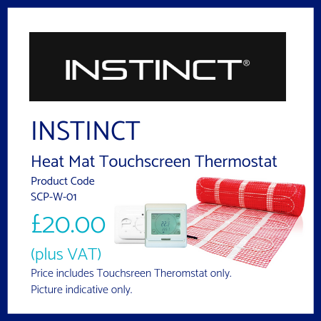 INSTINCT Heat Mat Touchscreen Thermostat