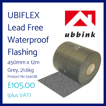 UBIFLEX Lead Free Waterproof Flashing 450mm x 12m