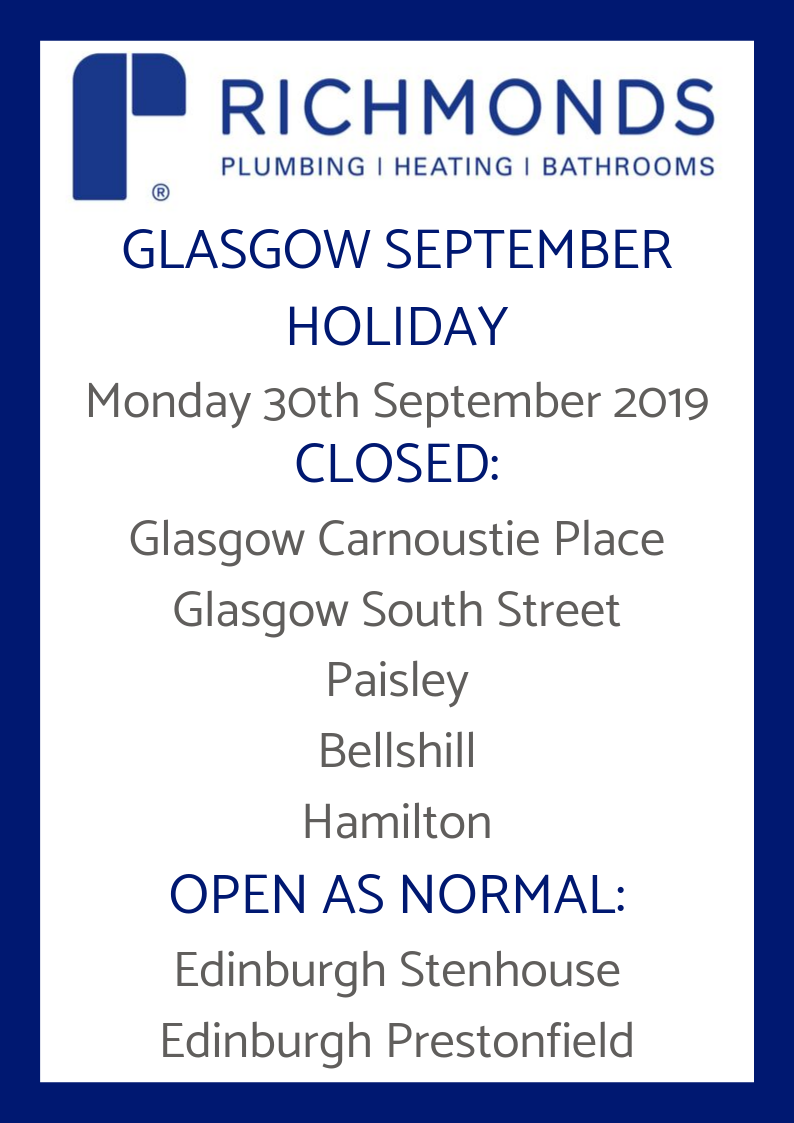 Holiday Notice Glasgow