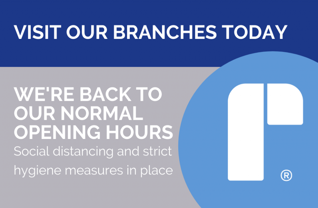 BRANCH OPENING TIMES & CUSTOMER SERVICE PROCEDURES SEPTEMBER 2020
