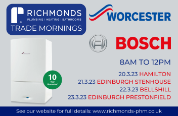 Worcester Bosch Trade Mornings March 2023